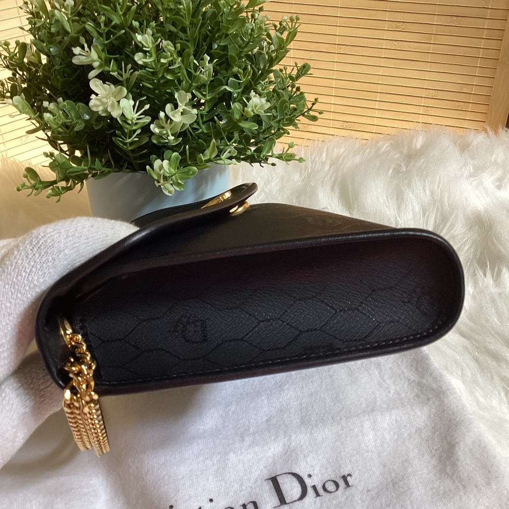 Dior Pre-owned 1980-1990s Mini Honeycomb Chain Shoulder Bag In - Picture 4 of 15